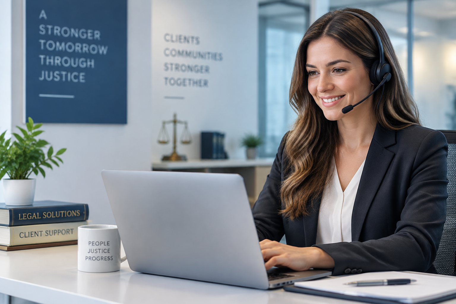 Professional legal services representative